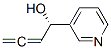 3-Pyridinemethanol,alpha-1,2-propadienyl-,(alphaS)-(9CI) Structure