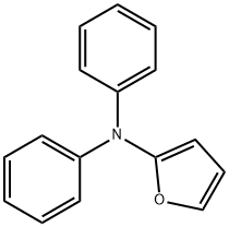 2-푸라나민,N,N-디페닐- 구조식 이미지