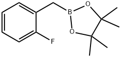 2-Fluorobenzylboronic acid pinacol ester 구조식 이미지