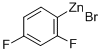 2,4-DIFLUOROPHENYLZINC BROMIDE Structure