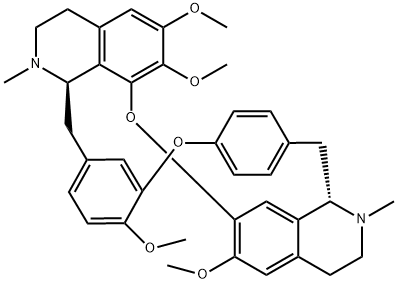D-Tetrandrine 구조식 이미지