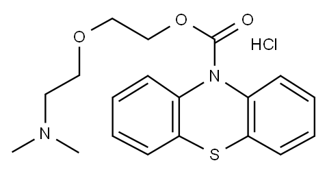 Dimethoxanate hydrochloride Structure