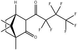 3-HEPTAFLUOROBUTYRYL-(+)-CAMPHOR Structure