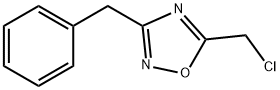 3-BENZYL-5-(CHLOROMETHYL)-1,2,4-OXADIAZOLE Structure