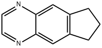 6H-Cyclopenta[g]quinoxaline,  7,8-dihydro- Structure