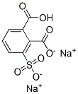 disodium hydrogen sulphonatophthalate Structure