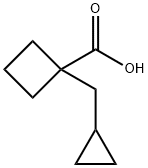 시클로부탄카르복실산,1-(시클로프로필메틸)-(9CI) 구조식 이미지
