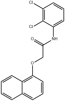 N-(2,3-dichlorophenyl)-2-(1-naphthyloxy)acetamide Structure