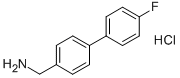 C-(4'-플루오로-비페닐-4-일)-메틸아민염산염 구조식 이미지