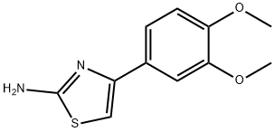 4-(3,4-DIMETHOXY-PHENYL)-THIAZOL-2-YLAMINE Structure