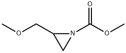 1-아지리딘카르복실산,2-(메톡시메틸)-,메틸에스테르(9CI) 구조식 이미지