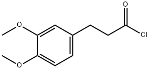 3,4-dimethoxybenzenepropanoyl chloride Structure