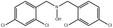 2,4-Dichloro-N-[(2,4-dichlorophenyl)methyl]-N-hydroxybenzenemethanamine Structure