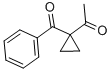 1-ACETYL-1-BENZOYLCYCLOPROPANE Structure