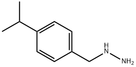(4-ISOPROPYL-BENZYL)-HYDRAZINE Structure