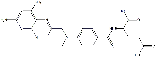 D(-)-AMETHOPTERIN 구조식 이미지