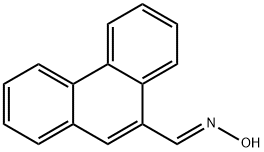 (E)-9-Phenanthrenecarbaldehyde oxime 구조식 이미지