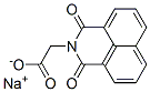 1,3-Dioxo-1H-benzo[de]isoquinoline-2(3H)-acetic acid sodium salt Structure