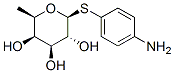 4-아미노페닐-BD-티오푸코피라노사이드 구조식 이미지