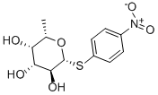 P-니트로페닐-BL-티오-푸코피라노사이드 구조식 이미지
