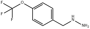 4-TRIFLUOROMETHOXY-BENZYL-HYDRAZINE Structure