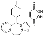 Pizotifen Malate 구조식 이미지
