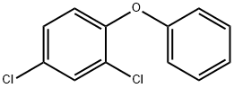 Benzene, 2,4-dichloro-1-phenoxy- 구조식 이미지