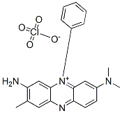 3-아미노-7-(디메틸아미노)-2-메틸-5-페닐페나지늄퍼클로레이트 구조식 이미지