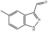 5-METHYL-3-(1H)INDAZOLE CARBOXALDEHYDE Structure