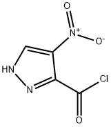 1H-피라졸-3-카르보닐클로라이드,4-니트로-(9CI) 구조식 이미지