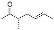 5-Hepten-2-one, 3-methyl-, (3S,5E)- (9CI) Structure