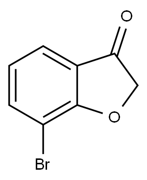 7-Bromo-3(2H)-benzofuranone 구조식 이미지