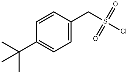 [4-(tert-부틸)페닐]메탄설포닐클로라이드 구조식 이미지