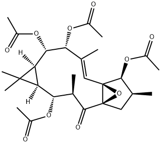 ingol-3,7,8,12-tetraacetate Structure