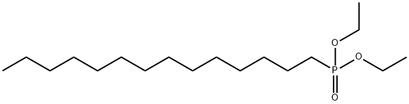 DIETHYL 1-TETRADECANEPHOSPHONATE Structure