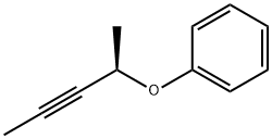 Benzene, [[(1R)-1-methyl-2-butynyl]oxy]- (9CI) Structure