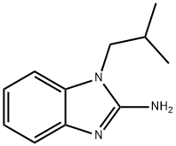 1H-Benzimidazol-2-amine,1-(2-methylpropyl)-(9CI) Structure
