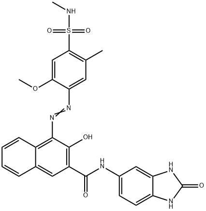Pigment Red HF4C Structure
