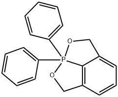 8,8-Dihydro-8,8-diphenyl-2H,6H-[1,2]oxaphospholo[4,3,2-hi][2,1]benzoxaphosphole Structure