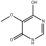 4,6-Dihydroxy-5-methoxypyrimidine 구조식 이미지