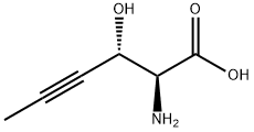 (2S,3S)-2-Amino-3-hydroxy-4-hexynoic acid 구조식 이미지