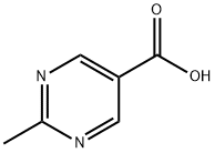 2-메틸피리미딘-5-카르복실산 구조식 이미지