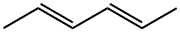 trans,trans-2,4-Hexadiene Structure