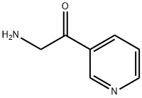 Ethanone, 2-aMino-1-(3-pyridinyl)- Structure