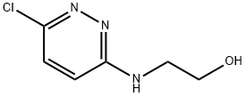 2-[(6-CHLORO-3-PYRIDAZINYL)AMINO]-1-ETHANOL Structure