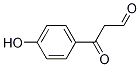 3-(4-히드록시페닐)-3-옥소프로판알 구조식 이미지