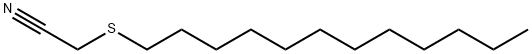 DODECYLTHIOACETONITRILE Structure