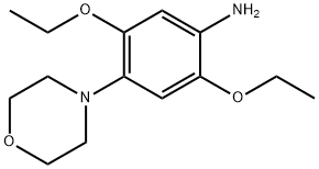 2,5-디에톡시-4-(4-모르폴리닐)벤젠아민 구조식 이미지