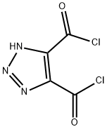 1H-1,2,3-Triazole-4,5-dicarbonyldichloride(9CI) 구조식 이미지