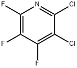 Pyridine, 2,3-dichloro-4,5,6-trifluoro- Structure